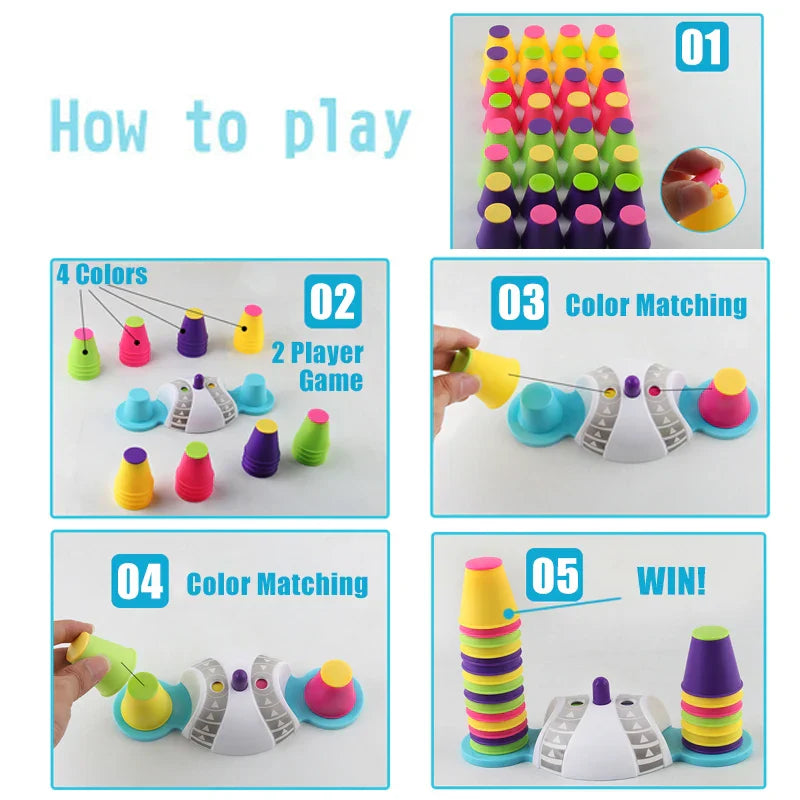 Speed Stacker Challenge - Stapla &amp; Tävla Spel