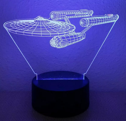 3D Optisk Illusionslampa