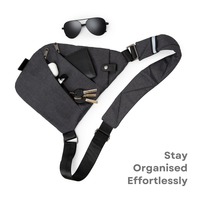 Unisex Anti-Theft Crossbody Bag