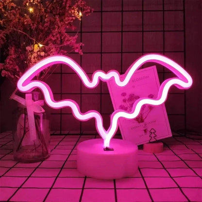 NeonGlow - Färgglad Neonlampa – Kreativ LED Dekoration