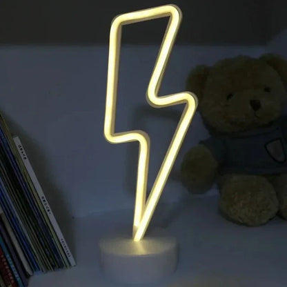 NeonGlow - Färgglad Neonlampa – Kreativ LED Dekoration