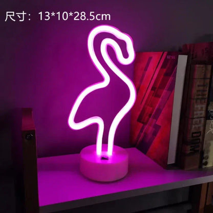 NeonGlow - Färgglad Neonlampa – Kreativ LED Dekoration