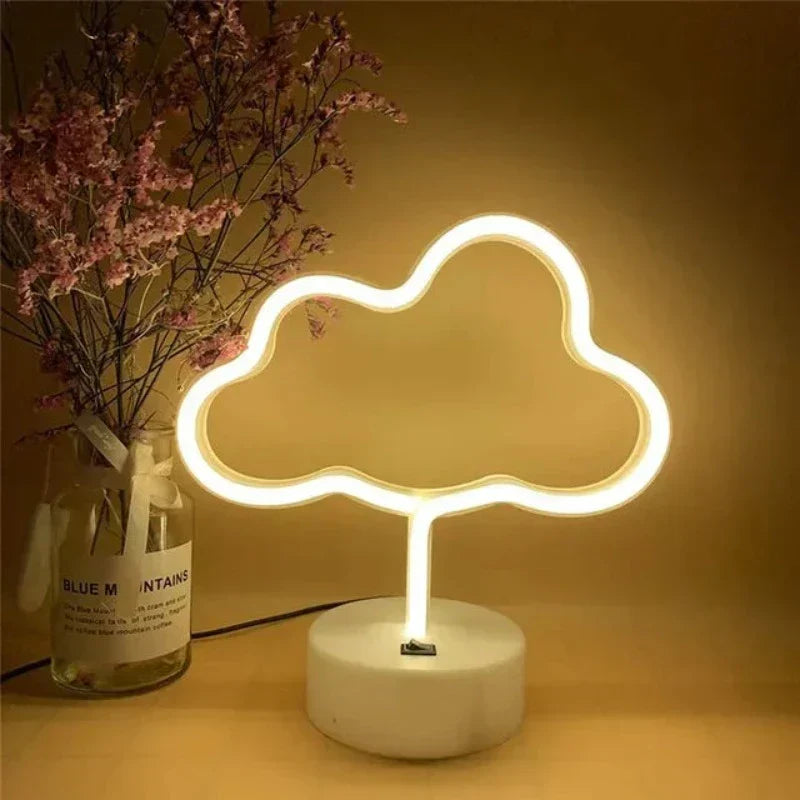 NeonGlow - Färgglad Neonlampa – Kreativ LED Dekoration