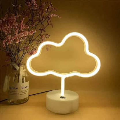 NeonGlow - Färgglad Neonlampa – Kreativ LED Dekoration