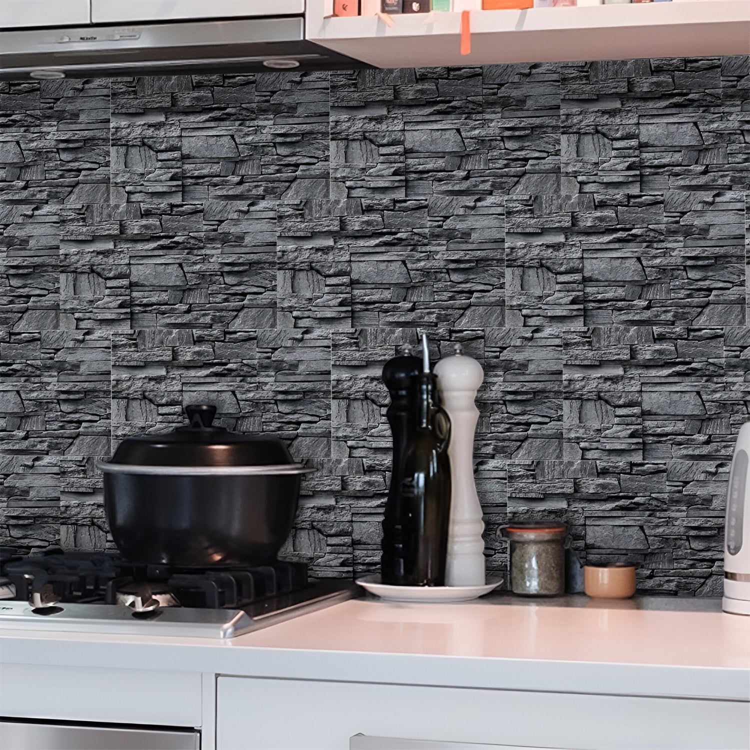 StickTile väggpanel – Sjselfäntande marmorutseende för en snabb rumsuppgradering