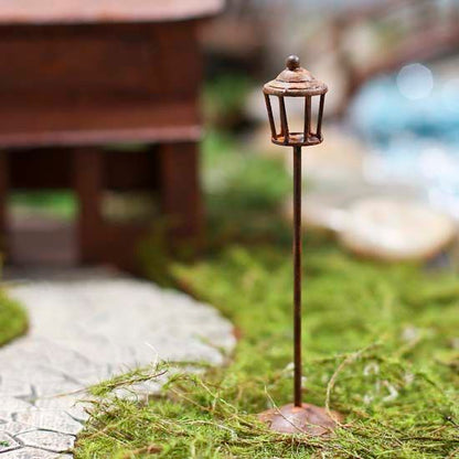 Trädgårdsprydnader Miniatyr Järn Änglaset Dekor