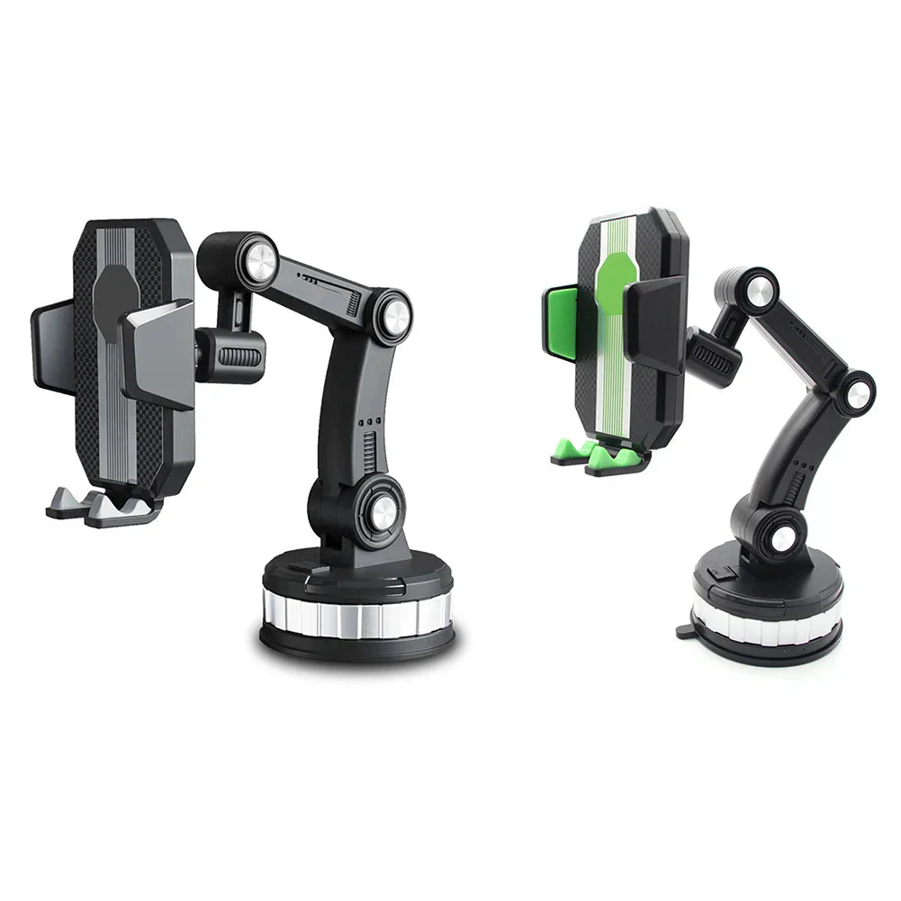 Royallure Ultimate Sugkoppsmobilhållare för bilar - Säker och justerbar instrumentbräda montering