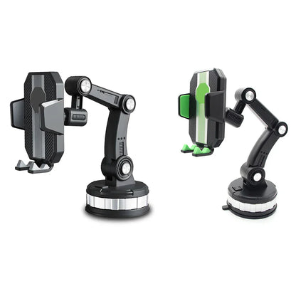 Royallure Ultimate Sugkoppsmobilhållare för bilar - Säker och justerbar instrumentbräda montering