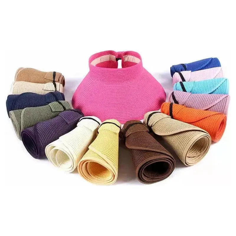 Dam-Hatt med UV-skydd – Fällbar och lätt för sommaren