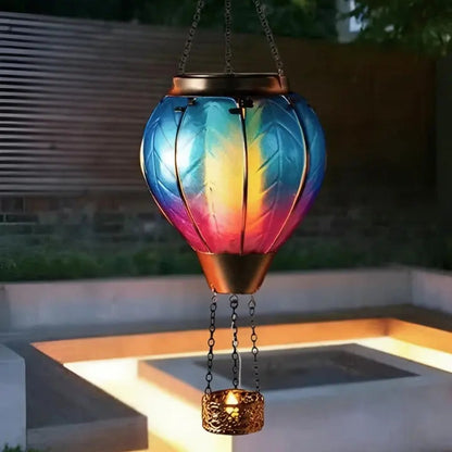 SkyLume - Soldriven hängande lampa med automatisk tändning