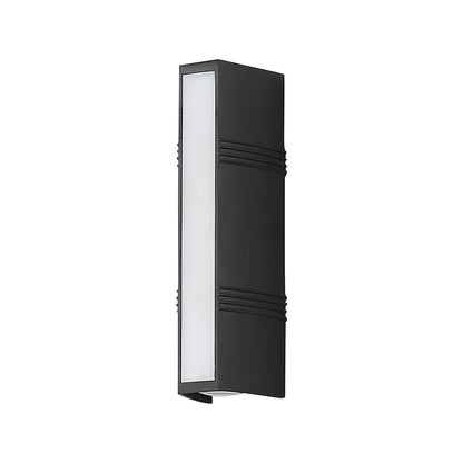 LED Utomhusvägglampa | 6.1–23.6 x 2.7 in | Snygg lång tubdesign | IP54 Klassad vattentät armatur | Brick by Brick