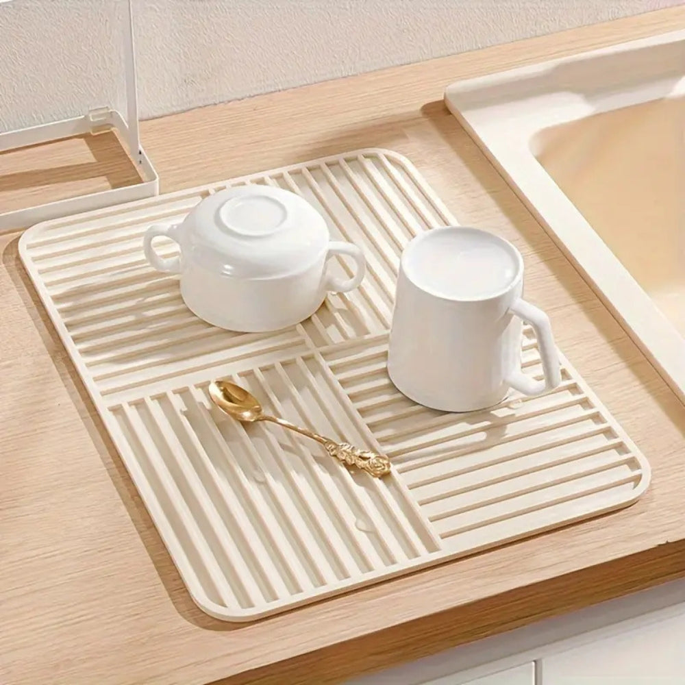 Ribbed Foldable Multipurpose Drying Mat