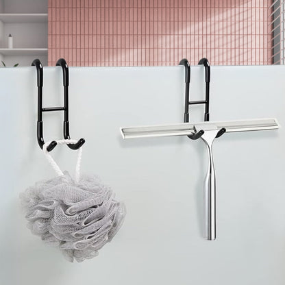 S-shaped drill-free bathroom hanging hook