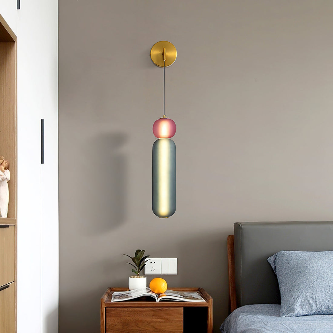 Vägglampa Glow