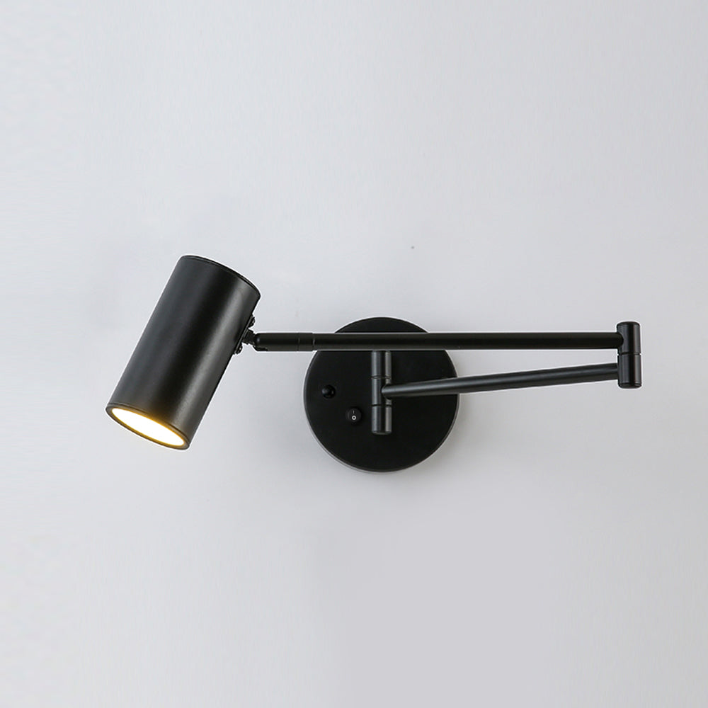 Retro Swing Arm Wall Lamp – Stilig Accentbelysning för Lästhörnor