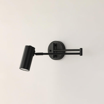 Justerbar svingarm vägglampa