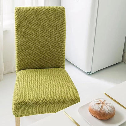 Sylva Jacquard Sammet Stretch stolsoverdrag