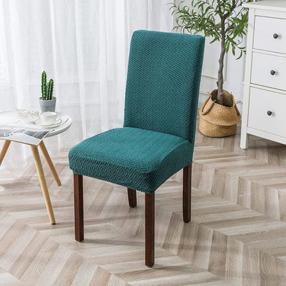 Sylva Jacquard Sammet Stretch stolsoverdrag