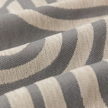 Symmetrisk Halv-Båge Chenille Sofföverkast