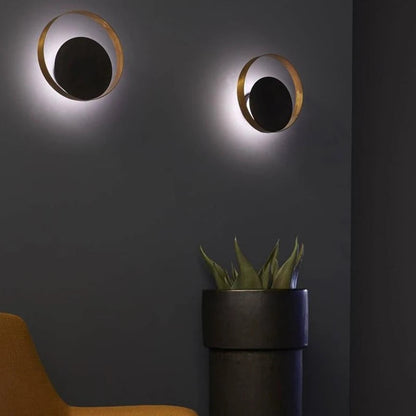 AuroraLuxe - LED Vägglampa i Skandinavisk Stil – Minimalistisk Belysning