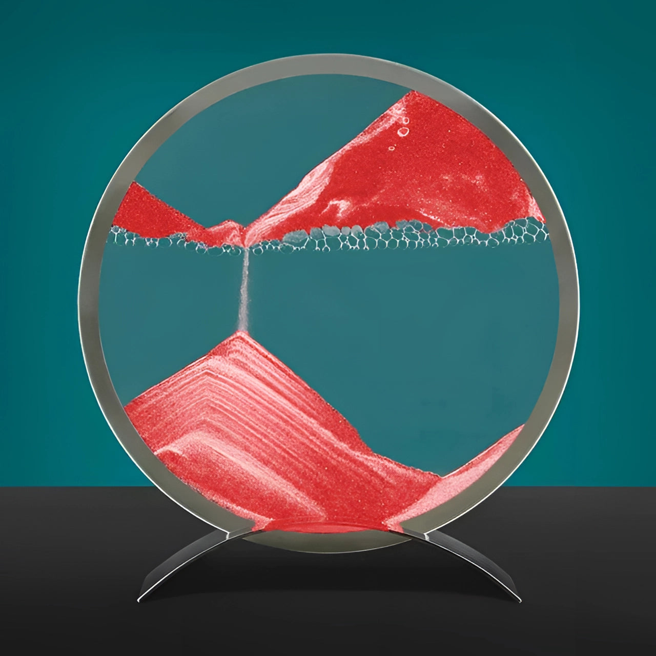 Väggkonst Rörlig Sandtimer Ljus