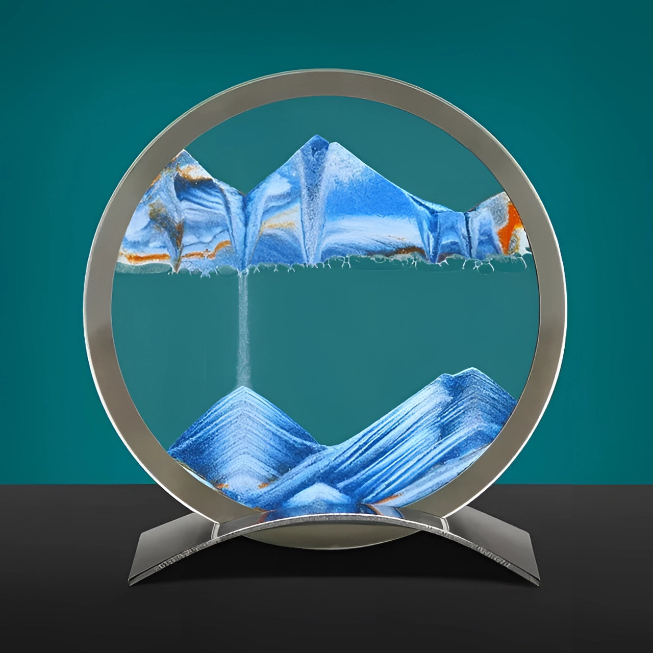 Väggkonst Rörlig Sandtimer Ljus