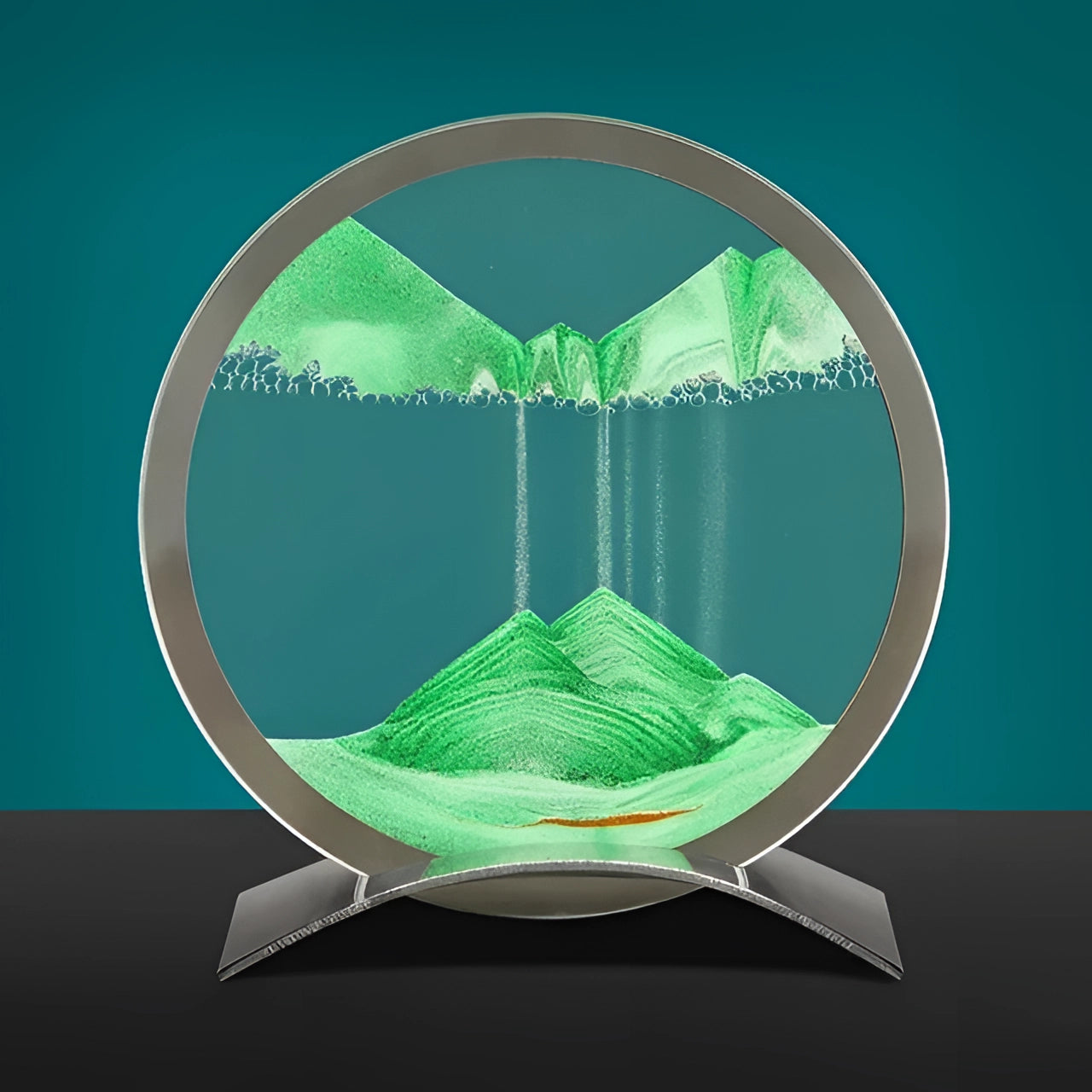 Väggkonst Rörlig Sandtimer Ljus