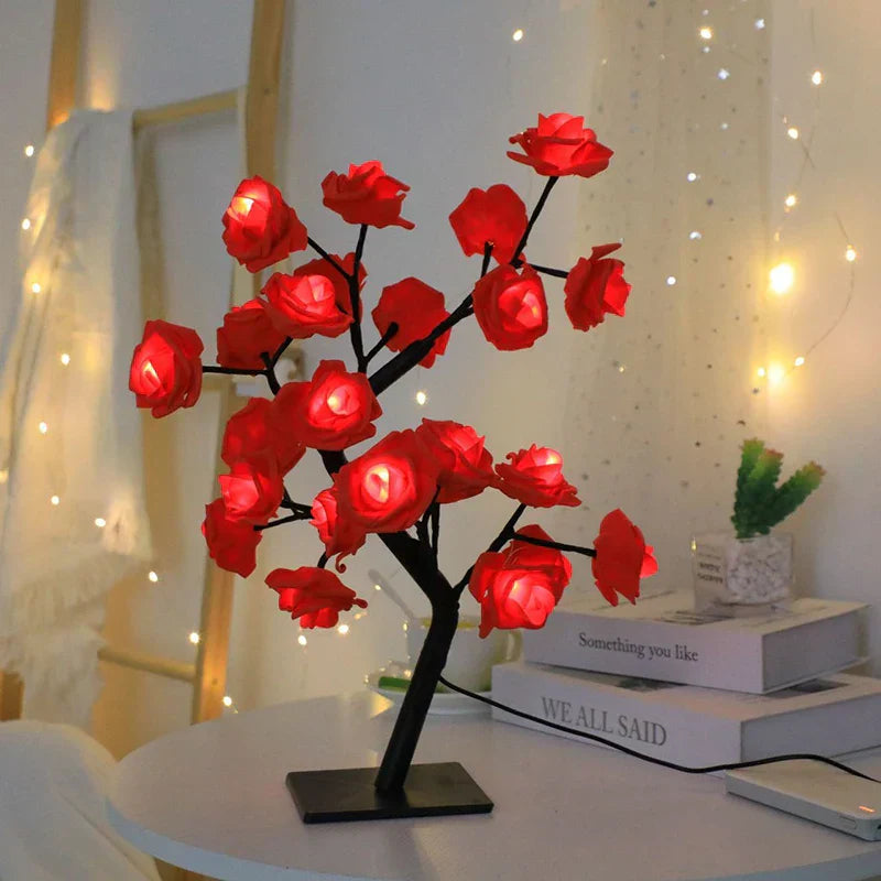 FloraLuxe - Rosen Bordslampa