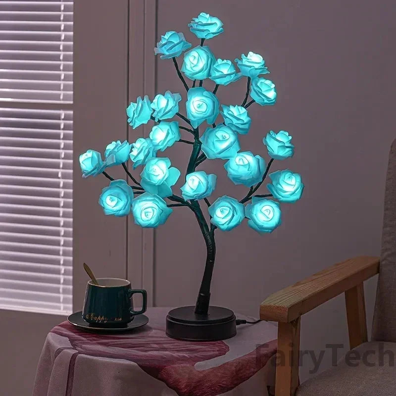 FloraLuxe - Rosen Bordslampa