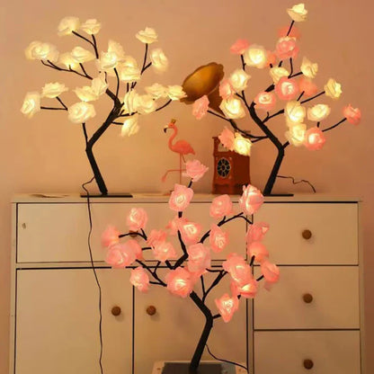 FloraLuxe - Rosen Bordslampa