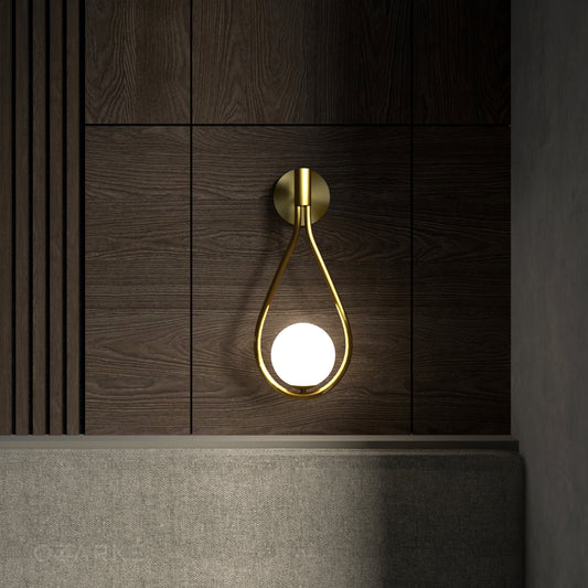 Tear Drop Vägglampa - Elegant Belysning med Modern Utstrålning