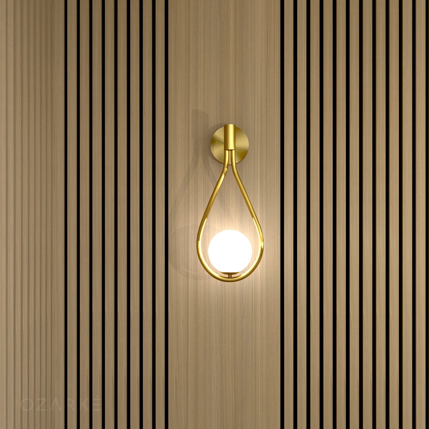 Tear Drop Vägglampa - Elegant Belysning med Modern Utstrålning