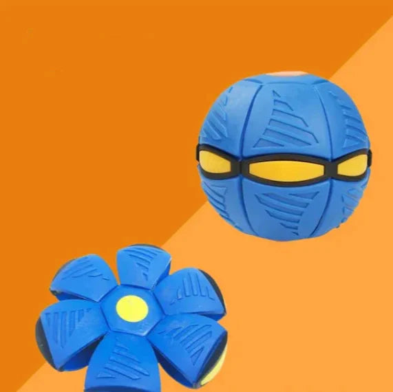 Pawelux Interaktiv Doggy Disc Boll - Säker, Studsig Hämta Leksak för Hundar