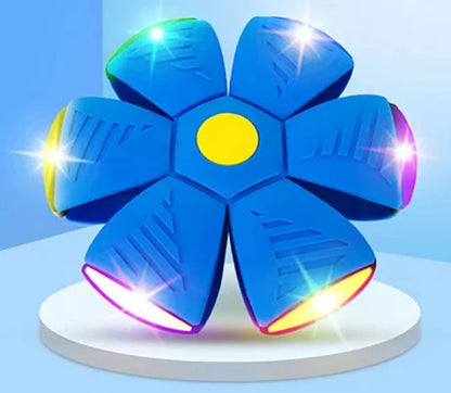 Pawelux Interaktiv Doggy Disc Boll - Säker, Studsig Hämta Leksak för Hundar