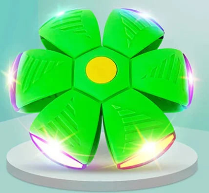 Pawelux Interaktiv Doggy Disc Boll - Säker, Studsig Hämta Leksak för Hundar