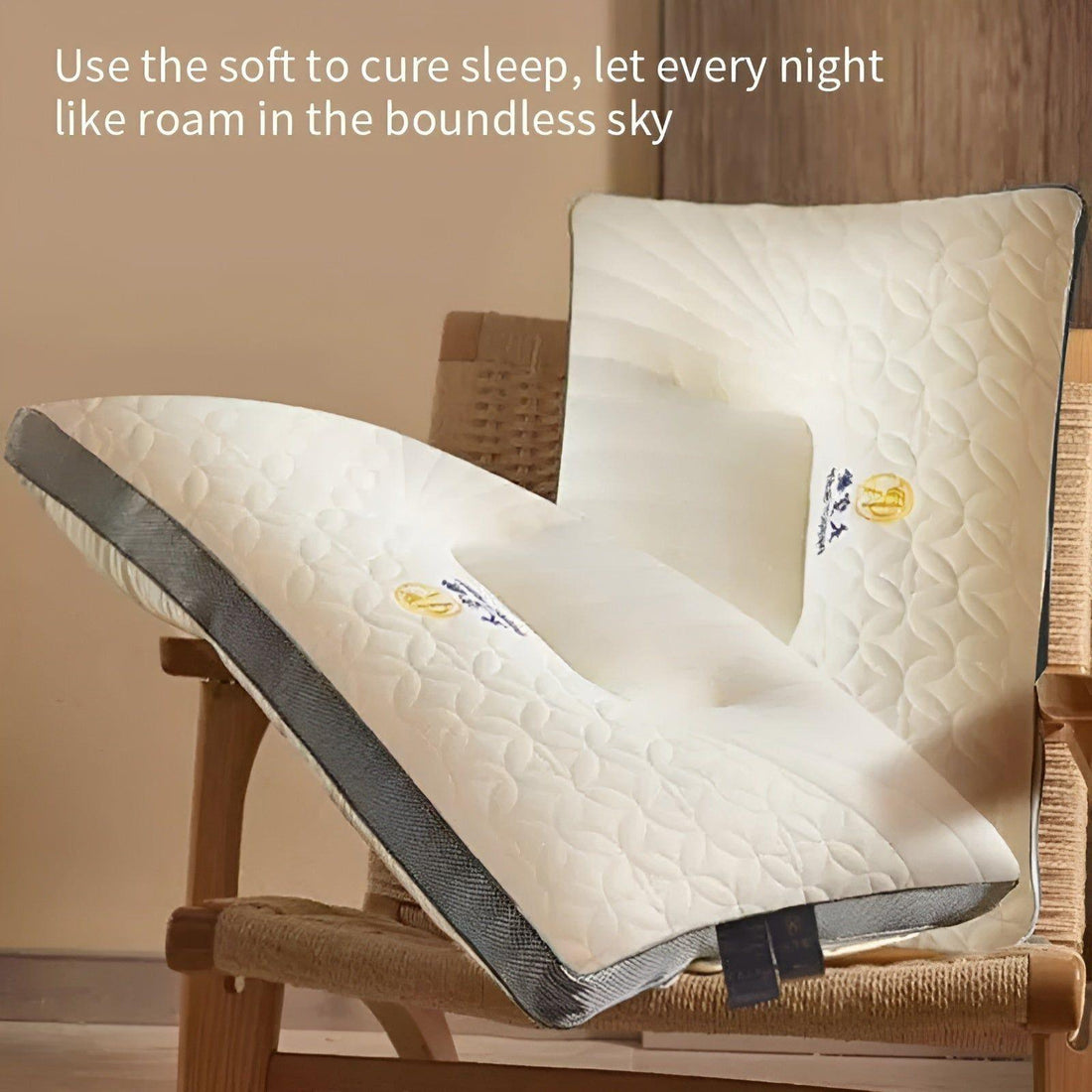 TheraRest Kudde - Ergonomisk Cervikal Premium Sova Kudde