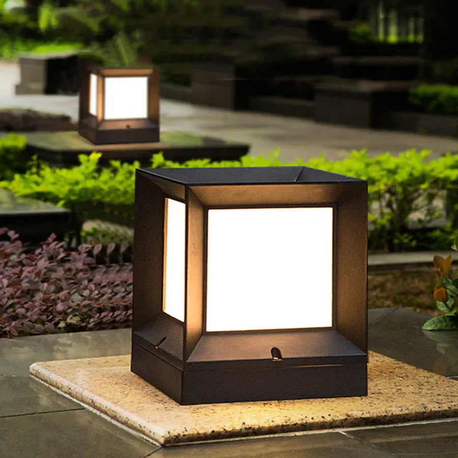 Carvallo - Elegant Solar Lamp Post for Paths