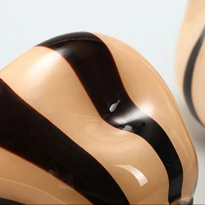 Thurid Glas Randig Pump Vas