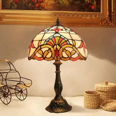 LuxLight - Tiffany Skrivbordslampa