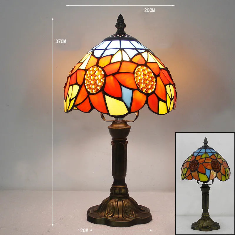 LuxLight - Tiffany Skrivbordslampa