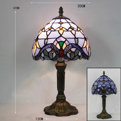 RadiantHue - Tiffany Byrånslampa
