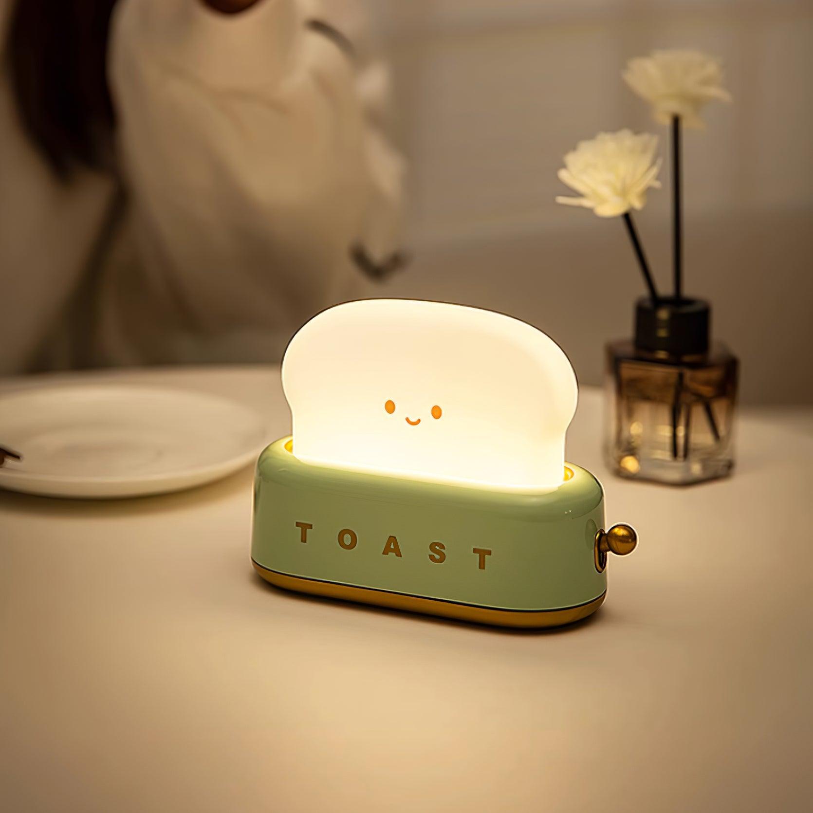 Kompakt Design Bordslampa med Inbyggt Uppladdningsbart Batteri