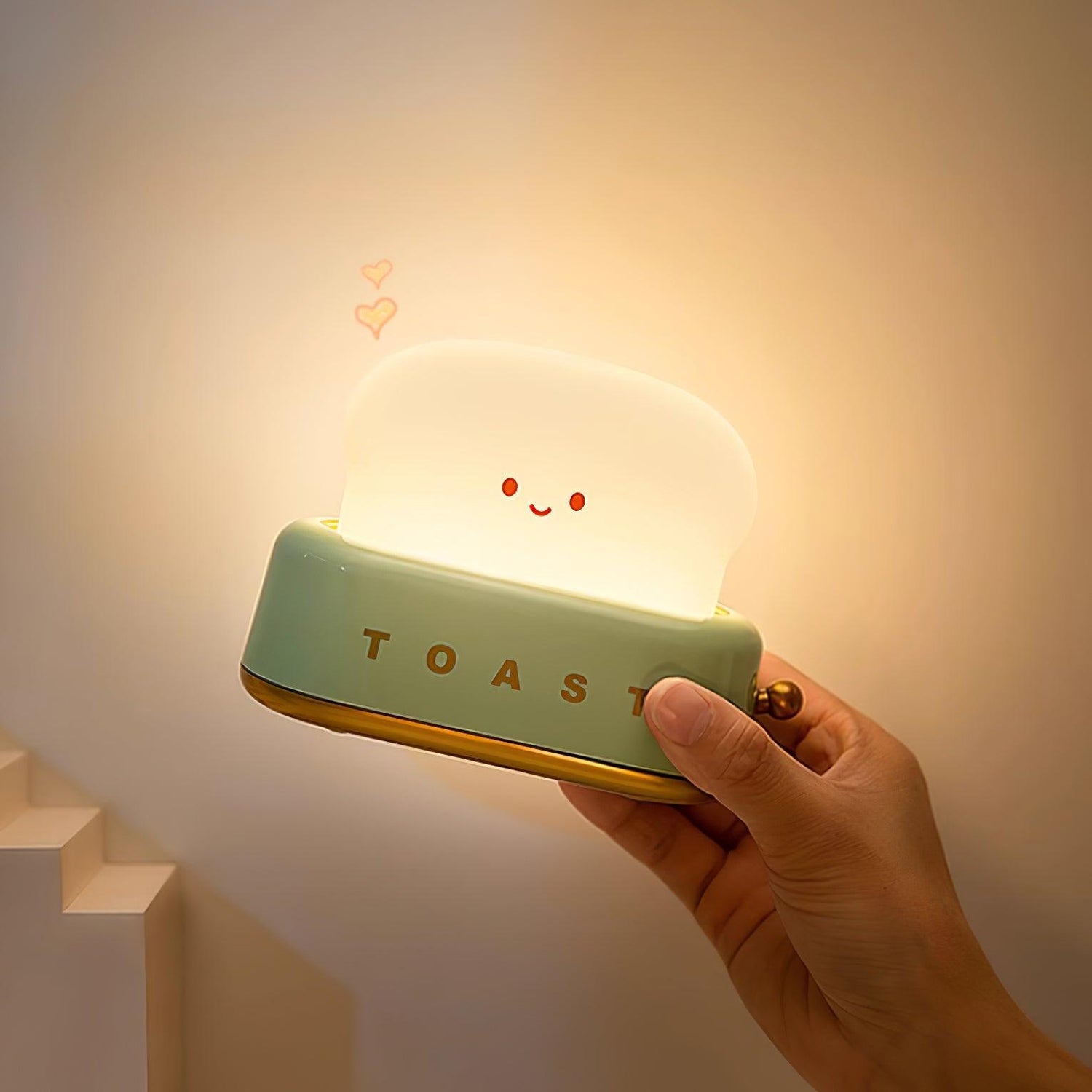 Kompakt Design Bordslampa med Inbyggt Uppladdningsbart Batteri