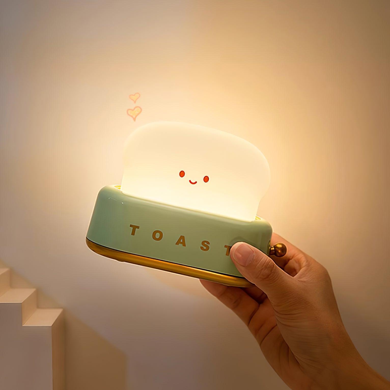 Kompakt Design Bordslampa med Inbyggt Uppladdningsbart Batteri