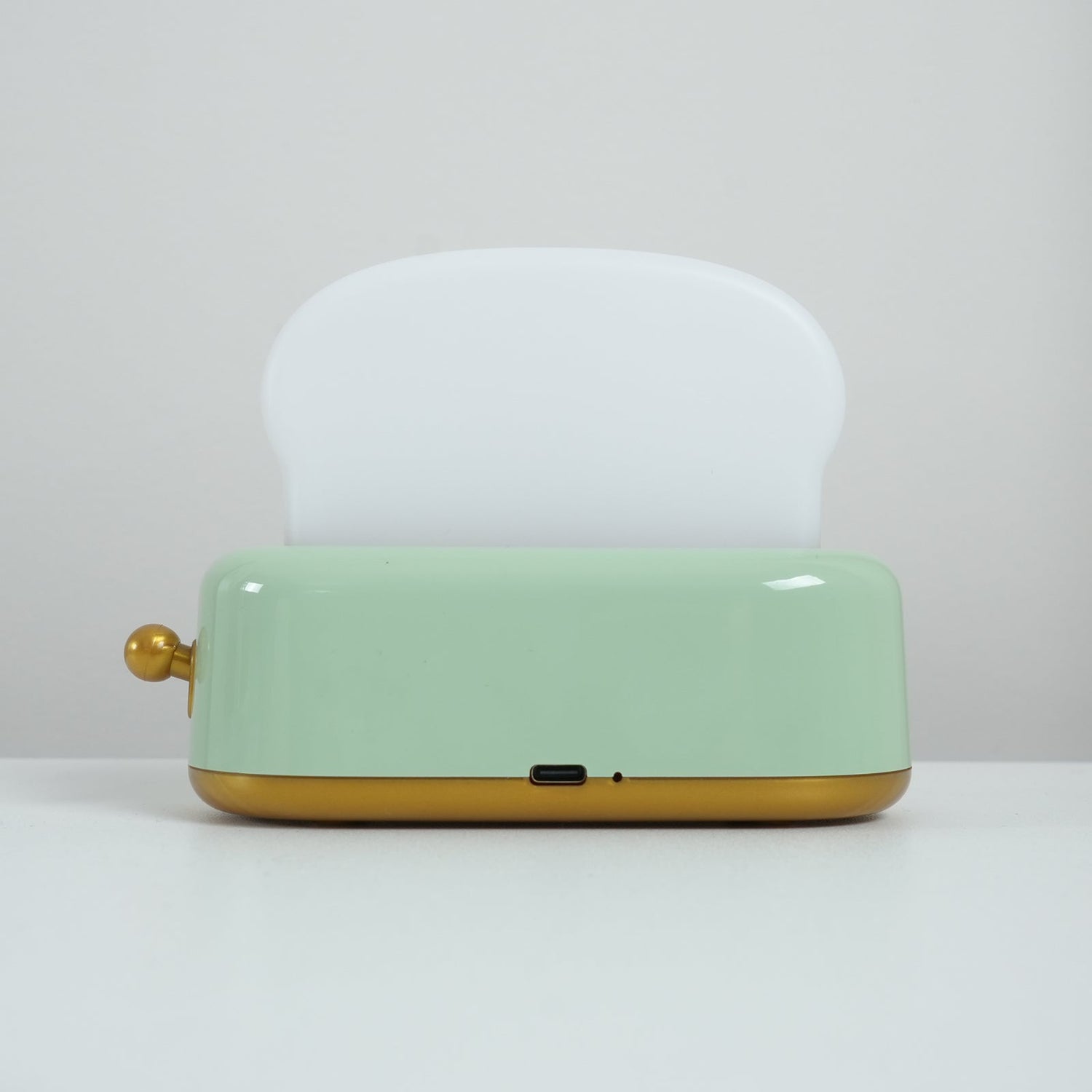 GlowToast Lampa – Bärbar Bröd-Toast Cartoon LED Nattlampa