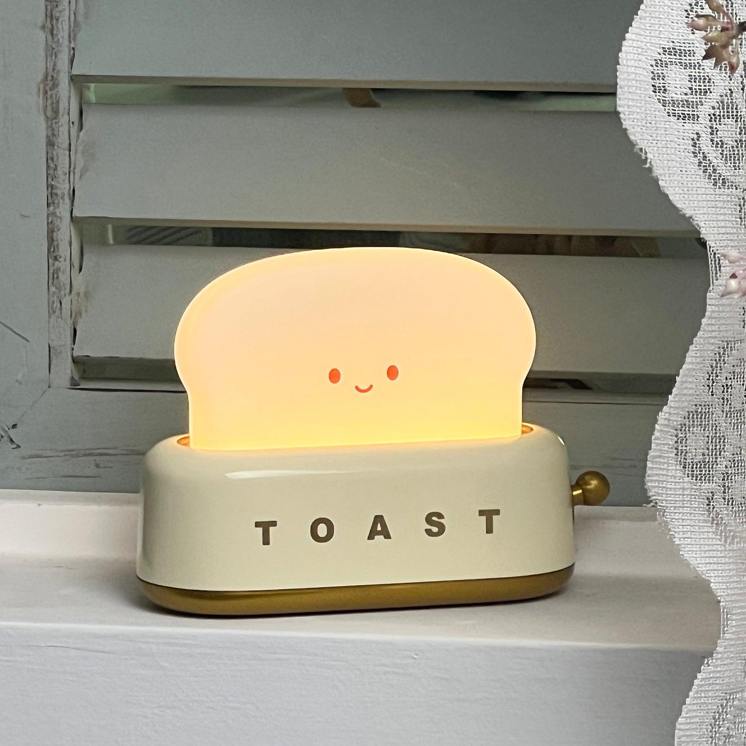 Kompakt Design Bordslampa med Inbyggt Uppladdningsbart Batteri