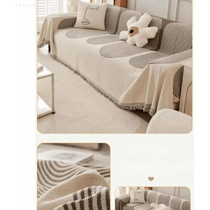 Tofl - Nordisk Bänk Filt: Ge din soffa ett fräscht lyft