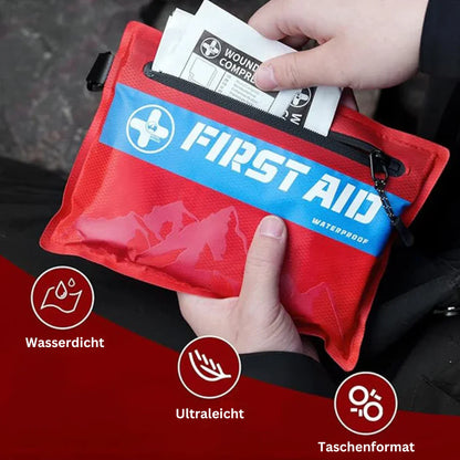Vattentätt Första Hjälpen Nödsats – Praktiskt Första Hjälpen Kit För Utomhus Och Resor