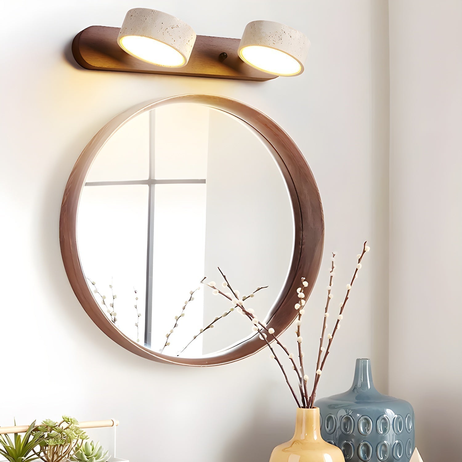 PristineSlate Duo Lampa Beugel Vägglampa
