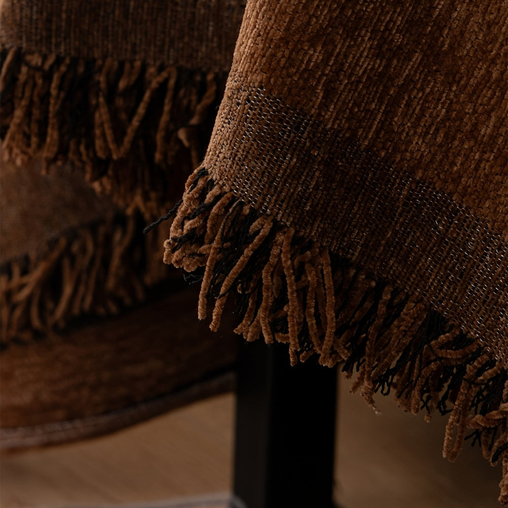 Tribal Geometrisk Chenille Sofföverdrag